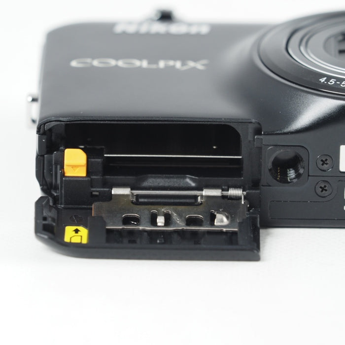 Nikon COOLPIX S6500 光学12倍ズーム Wi-Fi対応 スマートブラック ニコン デジタルカメラ S6500BK #13830