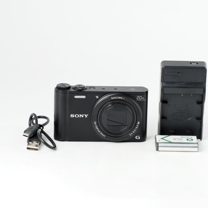 SONY ソニー デジタルカメラ Cyber-shot WX350 光学20倍 ブラック DSC-WX350-B #13618