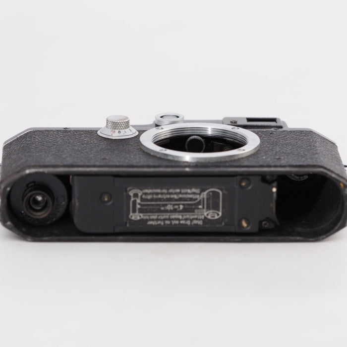 Canon キヤノン レンジファインダー IID 2D L39 ブラックペイント body #13429