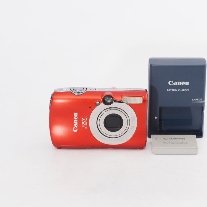 Canon デジタルカメラ IXY DIGITAL (イクシ) 3000 IS FLAME RED IXYD3000IS(RD) 限定500台 カラー Premium Kit #13461