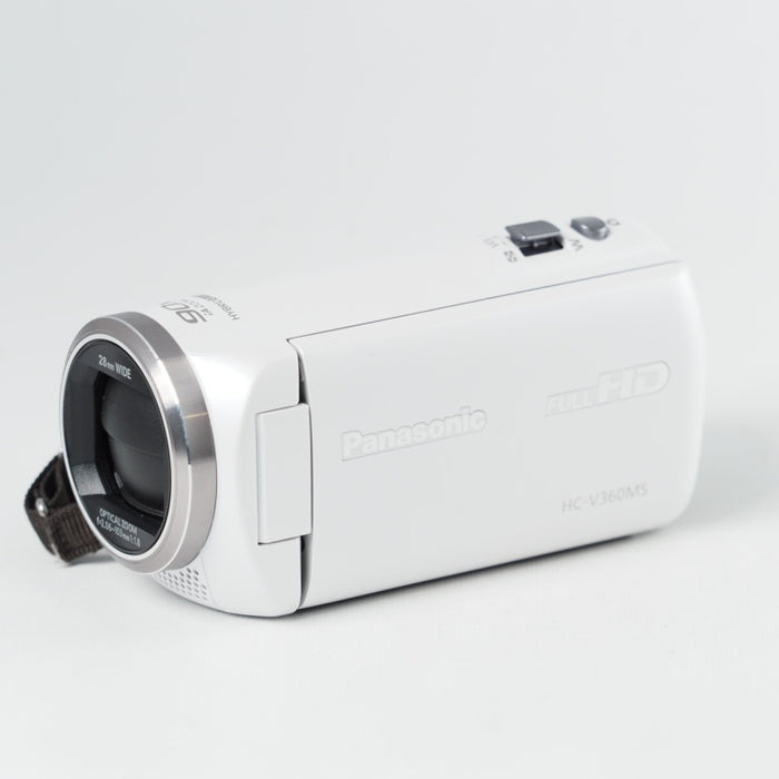 Panasonic パナソニック HDビデオカメラ V360MS 16GB 高倍率90倍ズーム ホワイト HC-V360MS-W #14224