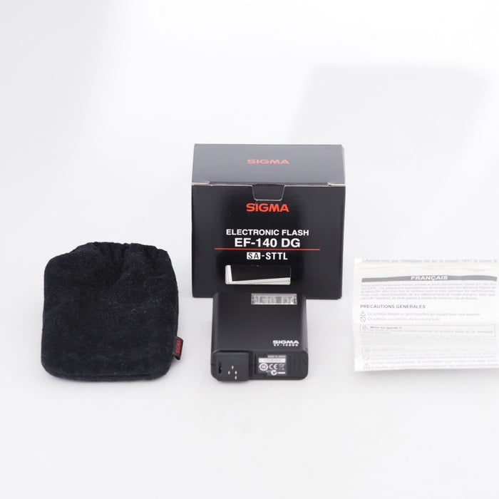 SIGMA フラッシュ ELECTORONIC FLASH EF-140 DG シグマ用 ガイドナンバー14 EF-140 DG #12401