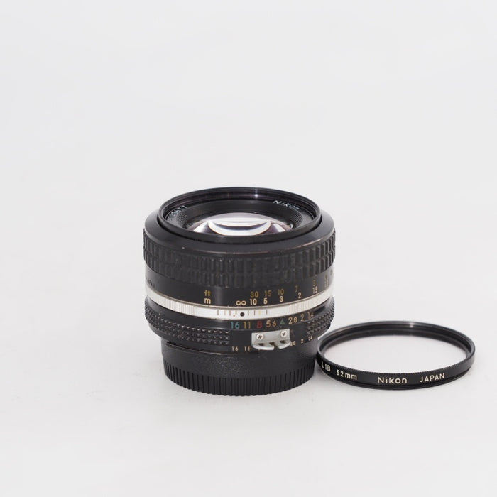 Nikon ニコン MFレンズ Ai 50mm F1.4 Fマウント #13326