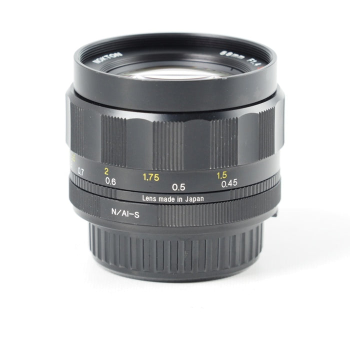 VoightLander NOKTON 58mm F1.4 SLIIS Ai-S ニコン Fマウント シルバーリム フォクトレンダー 単焦点レンズ #14360