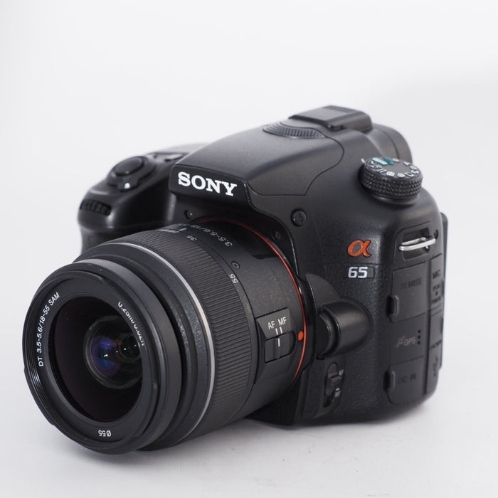 SONY ソニー デジタル一眼レフカメラ α65 A65 ズームレンズキット DT 18-55mm F3.5-5.6 SAM付属 SLT-A65V #11321