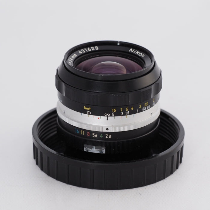 Nikon ニコン NIKKOR-N.C Auto 24mm F/2.8 Non-Ai MF Lens ケースつき #11328