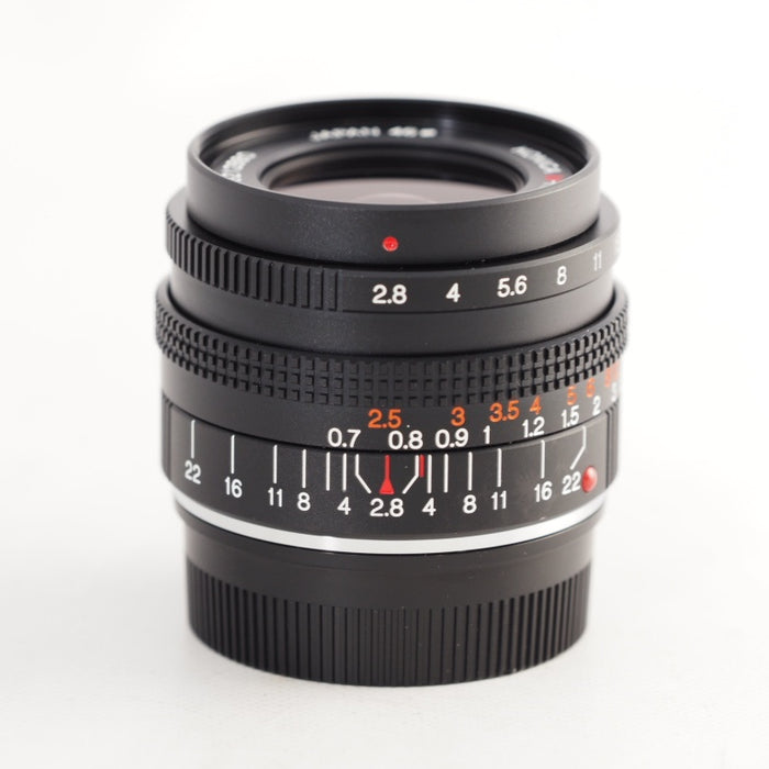 KONICA M-HEXANON LENS 28mm F2.8 フード Leica Mマウント コニカ ヘキサノン #13565
