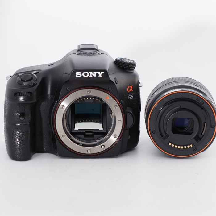 SONY ソニー デジタル一眼レフカメラ α65 A65 ズームレンズキット DT 18-55mm F3.5-5.6 SAM付属 SLT-A65V #11321