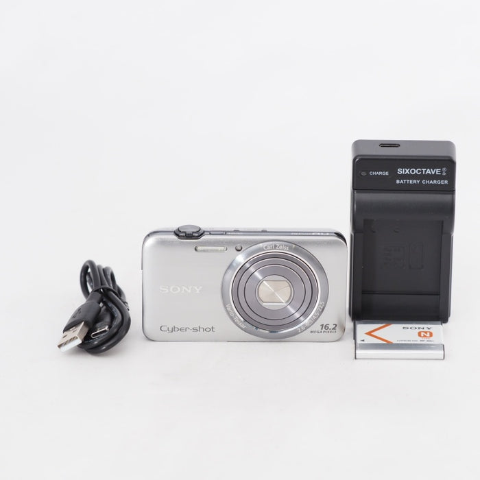 SONY デジタルカメラ Cyber-shot WX7 1620万画素CMOS 光学ｘ5 シルバー DSC-WX7/S #13268
