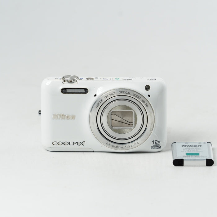 Nikon デジタルカメラ COOLPIX S6600 ナチュラルホワイト S6600WH #14389