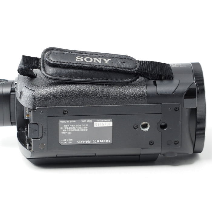 SONY Handycam FDR-AX55 ブラック 4K ビデオカメラ 64GB 光学20倍 #15581