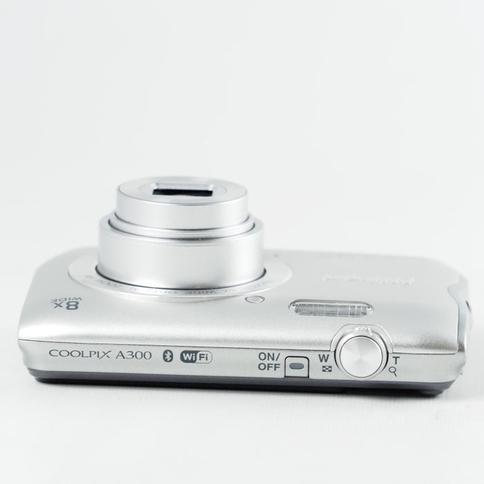 Nikon ニコン デジタルカメラ COOLPIX A300 光学8倍ズーム 2005万画素 シルバー A300SL #13978