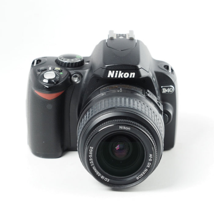 Nikon ニコン デジタル一眼レフカメラ D40 レンズキット ブラック D40BLK #14319