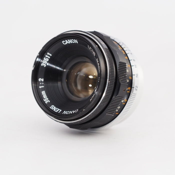 Canon LENS 35mm F2 キヤノン MFレンズ L39マウント #13294
