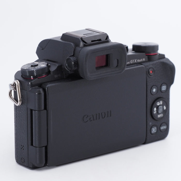 Canon キヤノン コンパクトデジタルカメラ PowerShot G1 X Mark III ブラック APS-Cセンサー/F2.8レンズ —  カメラ本舗