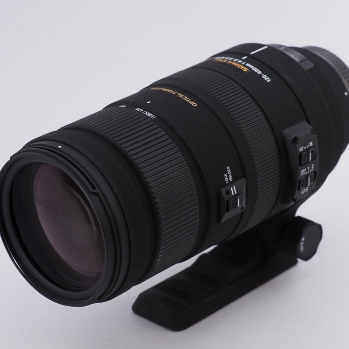 SIGMA シグマ 望遠ズームレンズ APO 120-400mm F4.5-5.6 DG OS HSM キヤノン EFマウント用 #9358