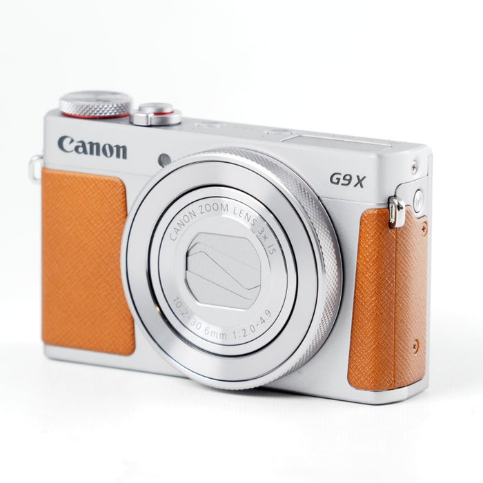 Canon コンパクトデジタルカメラ PowerShot G9 X Mark II シルバー 1.0型センサー/F2.0レンズ/光学3倍ズーム PSG9XMARKIISL #13999