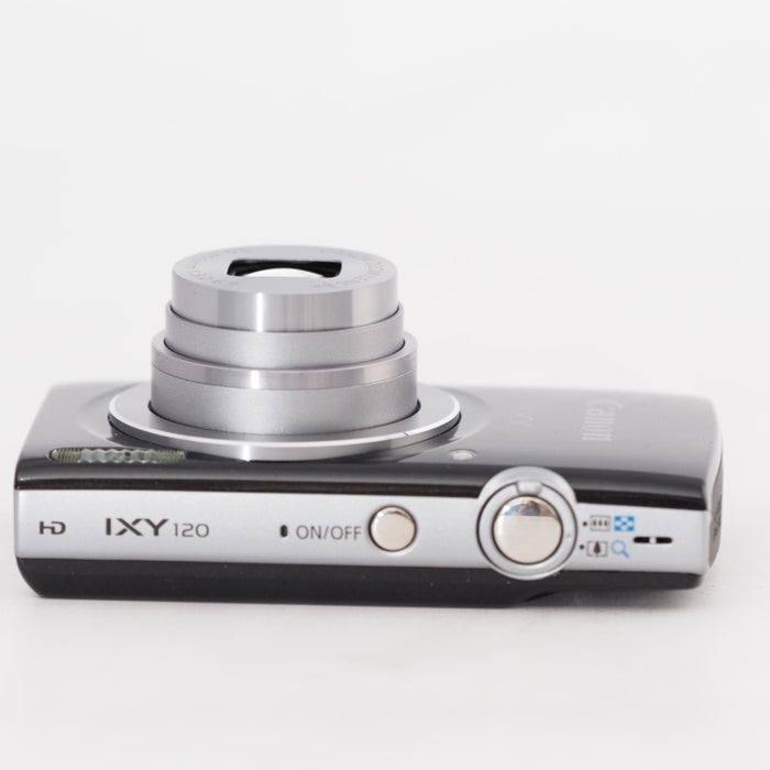 Canon コンパクトデジタルカメラ IXY 120 光学8倍ズーム ブラック IXY120(BK) #13366