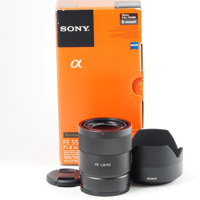 SONY Sonnar T* FE 55mm F1.8 ZA ソニー Eマウント ゾナー SEL55F18Z #14339