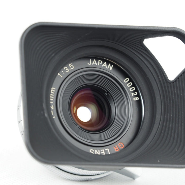 RICOH リコー GR 21mm F3.5 Silver シルバー L39マウント 元箱 ファインダー付属 #14386