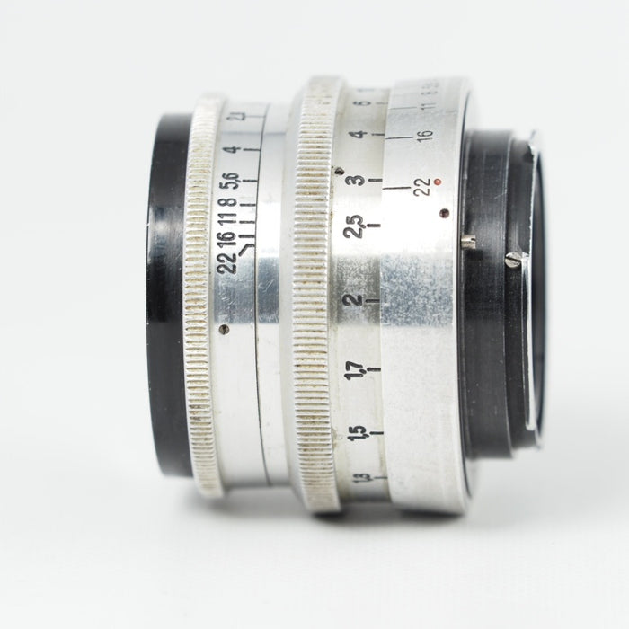 Carl Zeiss Jena Biotar 5.8cm 58mm f2 初期型 黒リム Tコーティング エキザクタマウント Exakta 希少ビオター #14406
