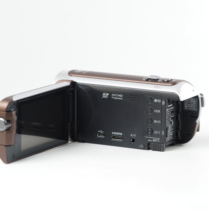 Panasonic パナソニック HDビデオカメラ W590MS 64GB 高倍率90倍ズーム ブラウン HC-W590MS-T #14398