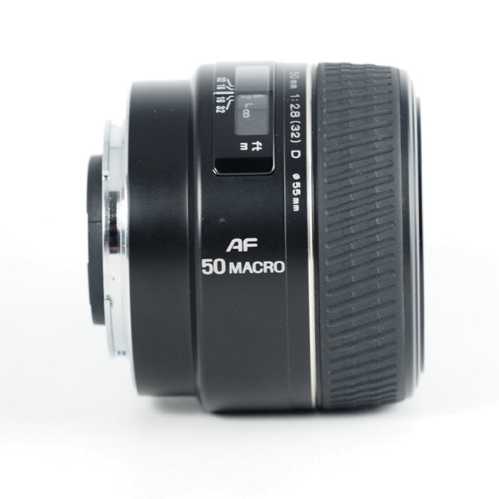 MINOLTA AF レンズ 50mm F2.8D Macro ソニー ミノルタ Aマウント #13810