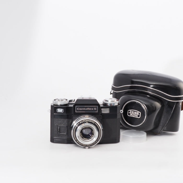 ツァイスイコン Zeiss Ikon Contaflex S ブラック 50mm F2.8 ツァイス純正ケース付き #13081