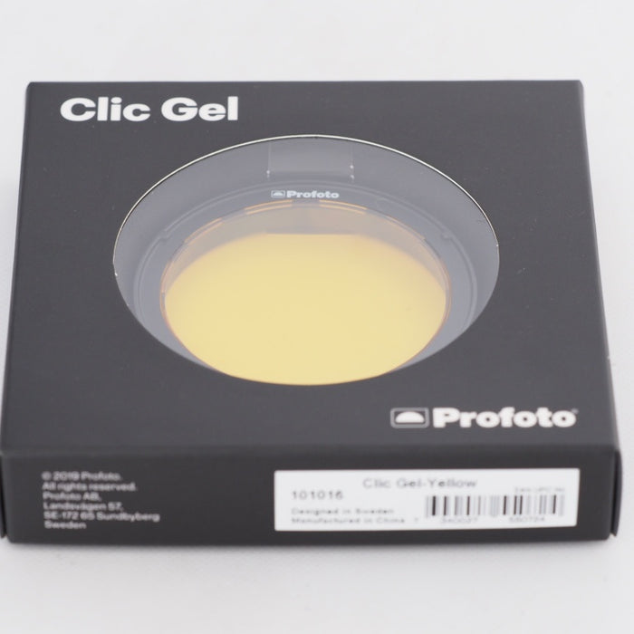 PROFOTO プロフォト 101016 Clic ジェル イエロー カラーフィルター・フィルターホルダー ストロボアクセサリー #11507【未使用品】