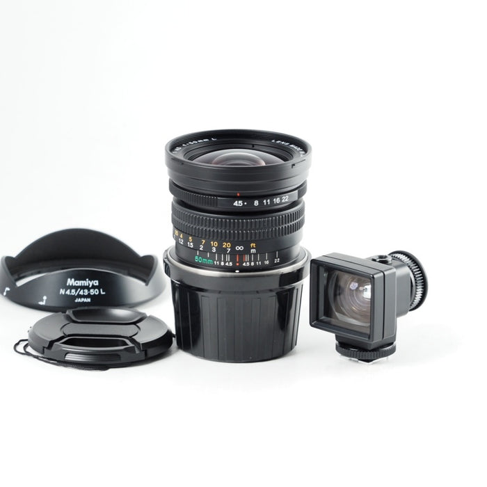Mamiya N 50mm F4.5 L FV703ファインダー付 NEW Mamiya6 Mamiya7用 #13884