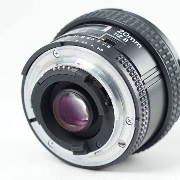 Nikon ニコン 交換レンズ AF NIKKOR 20mm F2.8 Fマウント #14376