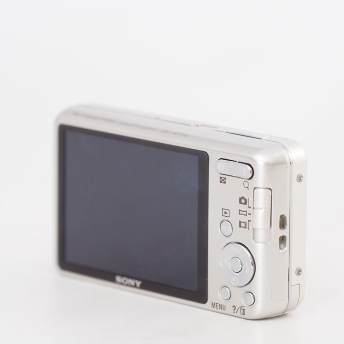 SONY デジタルカメラ Cyber-Shot W570D 1610万画素CCD 光学ｘ5 シルバー DSC-W570D/S ラインストーン加飾 希少 #13207