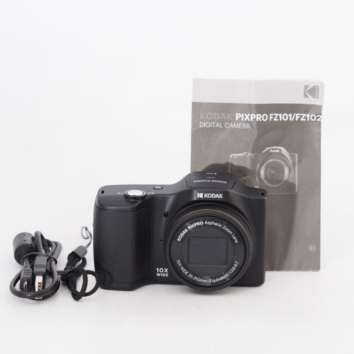 Kodak コダック PIXPRO FZ101 BLACK コンパクトデジタルカメラ スマホ転送 #13010
