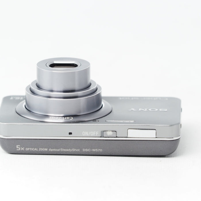 SONY Cyber-Shot W570 1610万画素CCD シルバー DSC-W570/S #14921