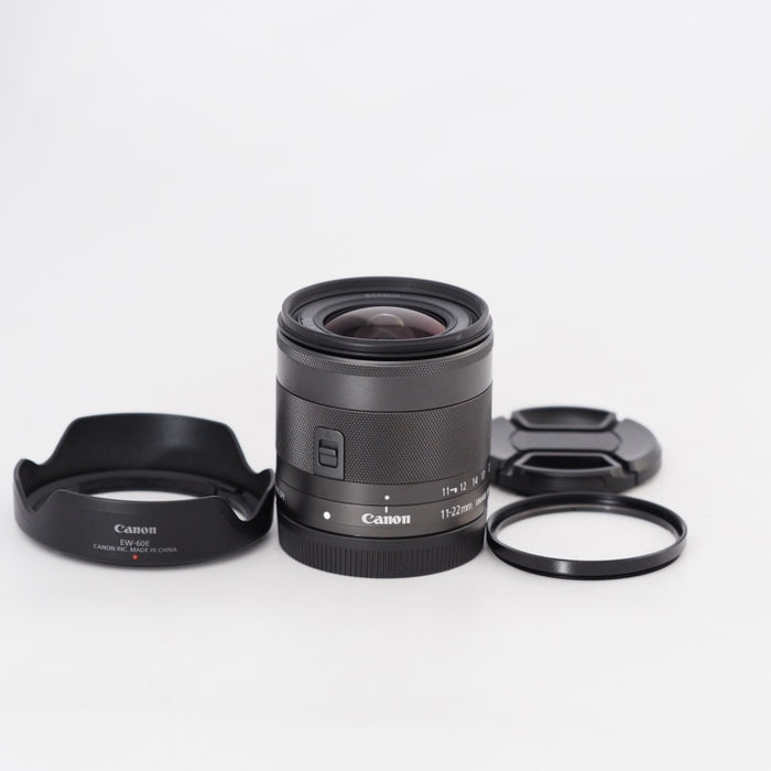 Canon キヤノン 広角ズームレンズ EF-M 11-22mm F4-5.6 IS STM ミラーレス専用 EF-M11-22ISSTM #13310