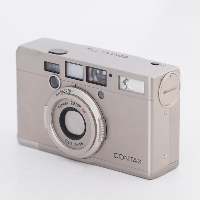 CONTAX コンタックス Tix コンパクトフィルムカメラ APSフィルム用 シルバー #11193