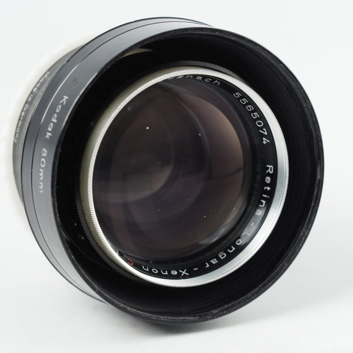 Kodak Retina IIIc 大窓 Xenon C 50mm F/2 フィルムカメラ コダック レチナ 他レンズ2本セット 80mm/35mm #14057