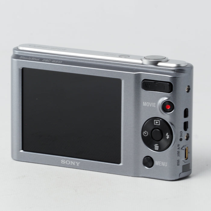 SONY Cyber-shot W810 光学6倍 ‎2010万画素 シルバー DSC-W810-S #16205