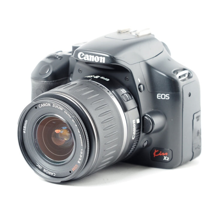 Canon デジタル一眼レフカメラ EOS Kiss X2 レンズキット キヤノン KISSX2-LKIT #14476
