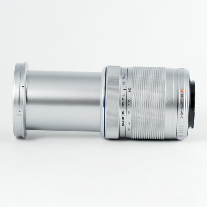OLYMPUS M.ZUIKO DIGITAL ED 40-150mm F4.0-5.6 R シルバー オリンパス 望遠ズームレンズ マイクロフォーサーズ #14039