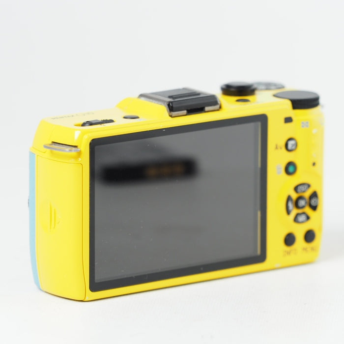 PENTAX Q10 ボディ オーダーカラー イエロー×ブルー ペンタックス ミラーレス一眼 12152 #14637