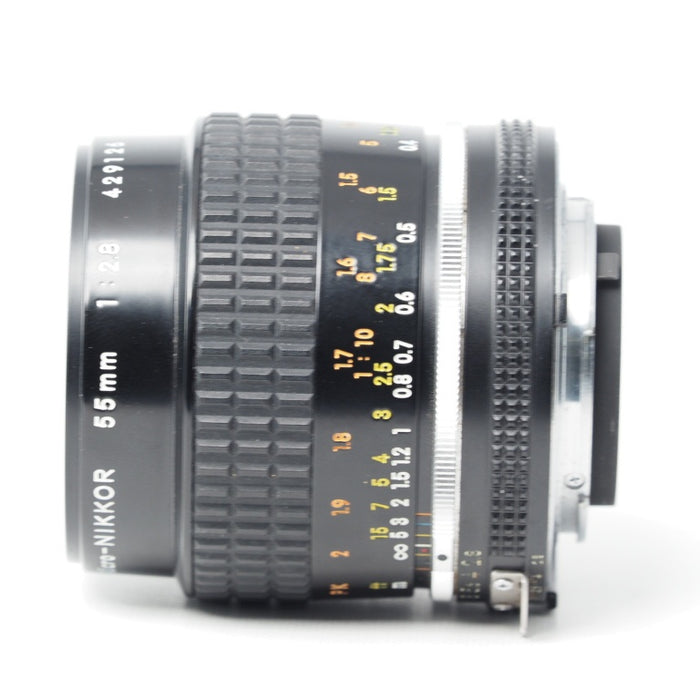 Nikon ニコン Ai-s Micro-NIKKOR 55mm F2.8 Fマウント MFレンズ #15147