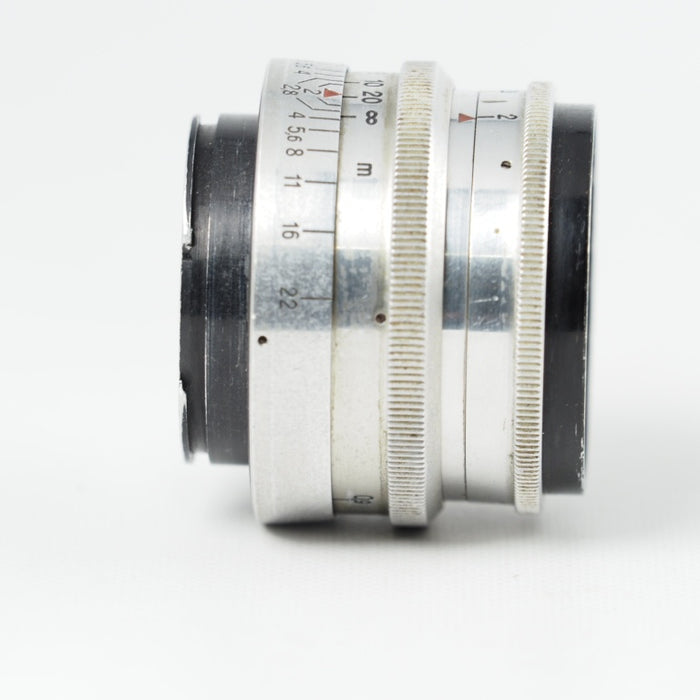 Carl Zeiss Jena Biotar 5.8cm 58mm f2 初期型 黒リム Tコーティング エキザクタマウント Exakta 希少ビオター #14406