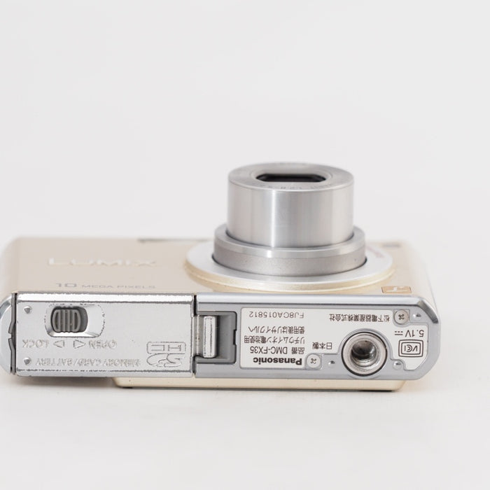 Panasonic パナソニック デジタルカメラ LUMIX (ルミックス) FX35 グロスゴールド DMC-FX35-N #13246