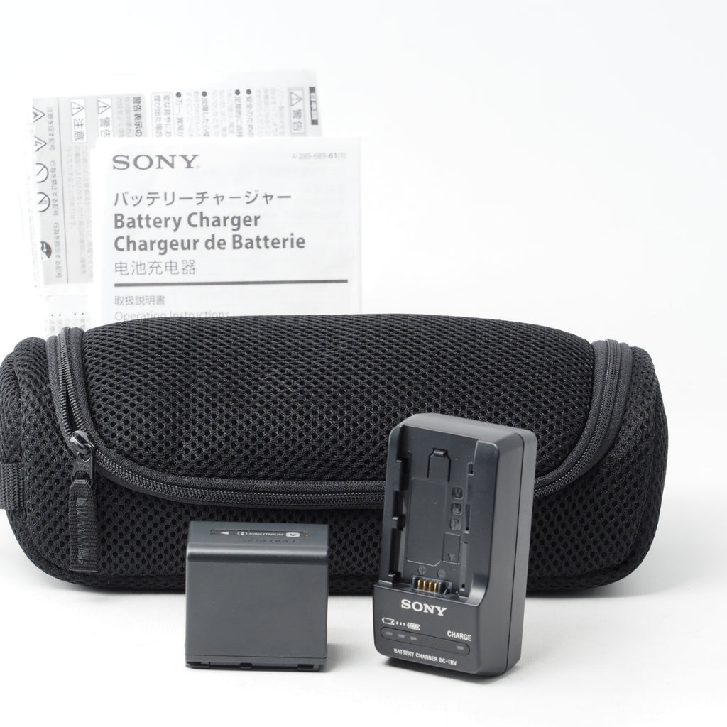 SONY ビデオカメラ用バッテリー+チャージャーセット ACC-TCV7C ソニー