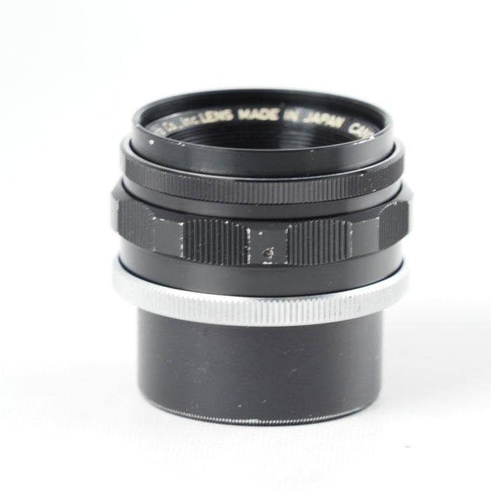 Canon キヤノン 35mm F2 レンズ Leica ライカ L39 マウント #13955