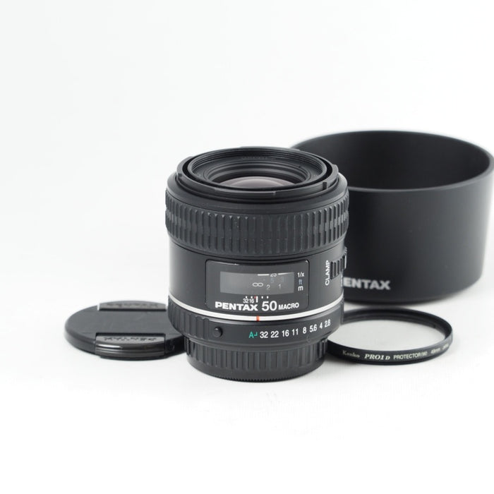 PENTAX 単焦点マクロレンズ D FA MACRO 50mm F2.8 Kマウント 21530 #14388