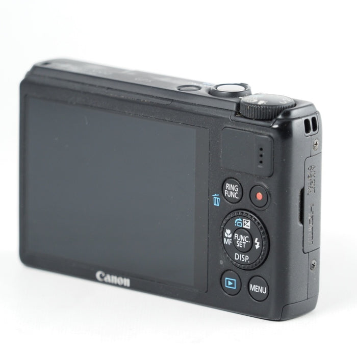 Canon キヤノン デジタルカメラ PowerShot S100 ブラック PSS100(BK) 1210万画素 広角24mm 光学5倍ズーム 3.0型TFT液晶カラーモニター #13677