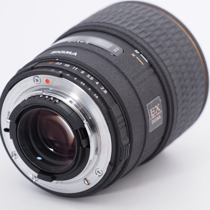 SIGMA シグマ 105mm F2.8 EX DG MACRO ニコン Fマウント用 中望遠 マクロレンズ #9642