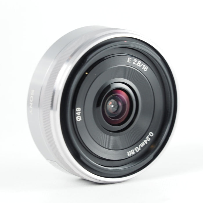 SONY E 16mm F2.8 ソニー Eマウント用 単焦点レンズ APS-C専用 SEL16F28 #13899